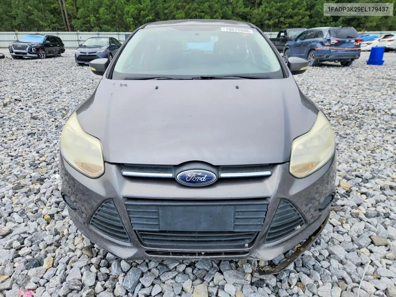 2014 FORD FOCUS VIN 1FADP3K29EL179437 — фото 5