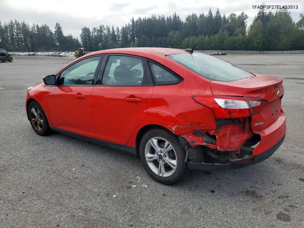 2014 FORD FOCUS VIN 1FADP3F27EL433513 — фото 2