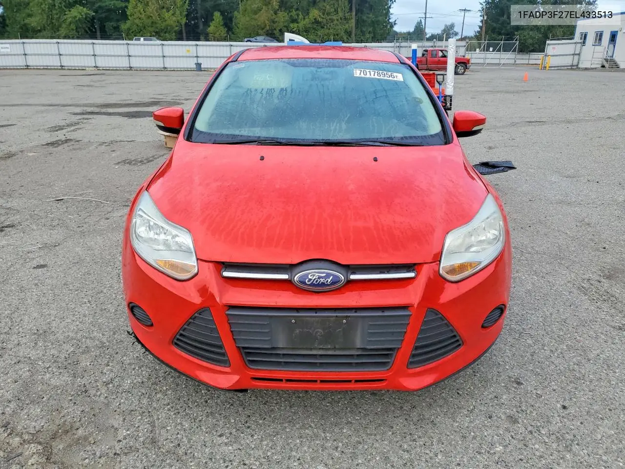 2014 FORD FOCUS VIN 1FADP3F27EL433513 — фото 5