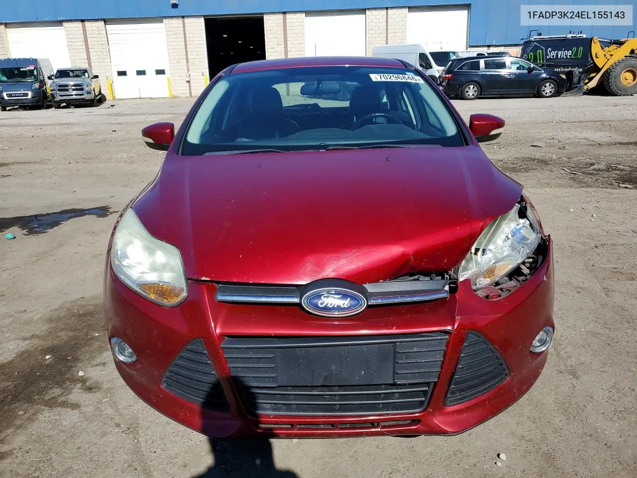 2014 FORD FOCUS VIN 1FADP3K24EL155143 — фото 5