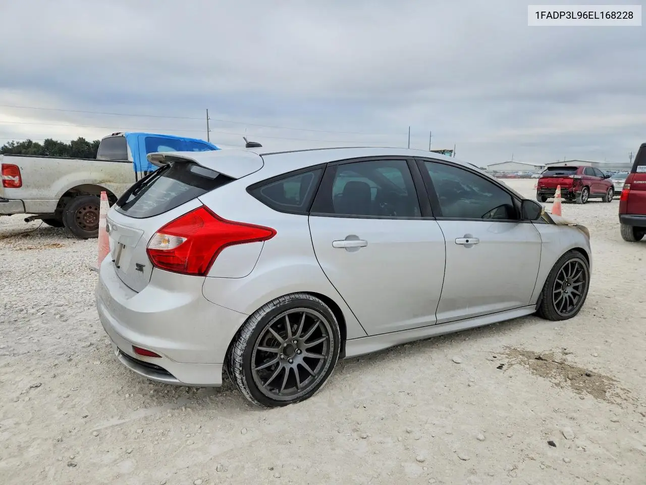 2014 FORD FOCUS VIN 1FADP3L96EL168228 — фото 3