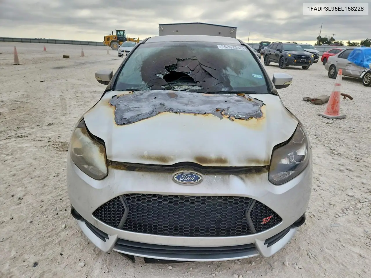 2014 FORD FOCUS VIN 1FADP3L96EL168228 — фото 5