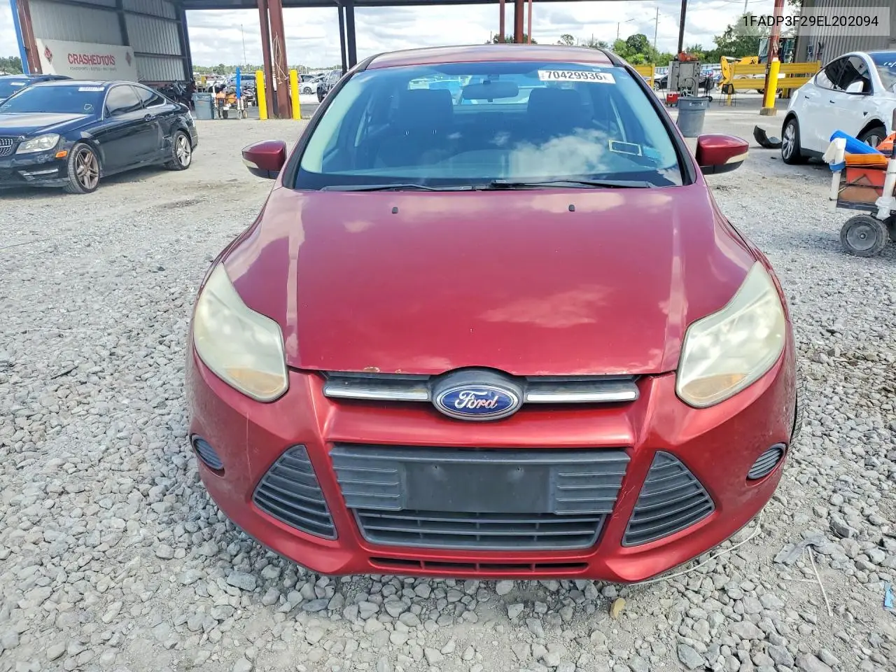 2014 FORD FOCUS VIN 1FADP3F29EL202094 — фото 5
