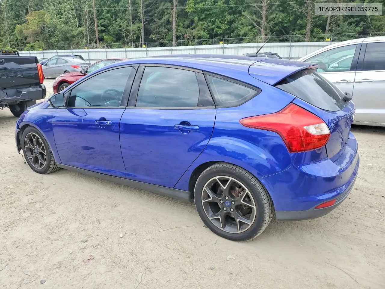 2014 FORD FOCUS VIN 1FADP3K29EL359775 — фото 2