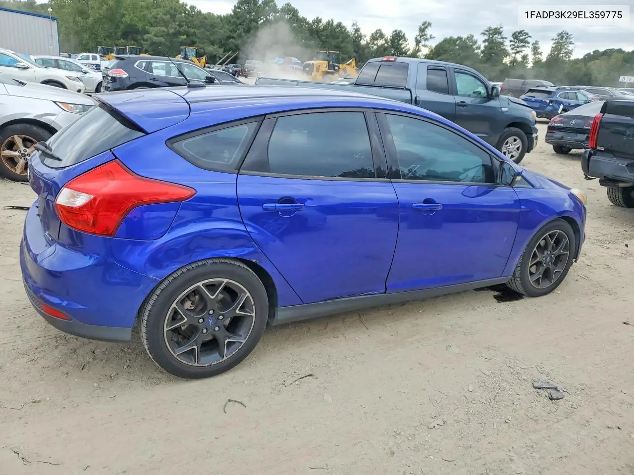 2014 FORD FOCUS VIN 1FADP3K29EL359775 — фото 3