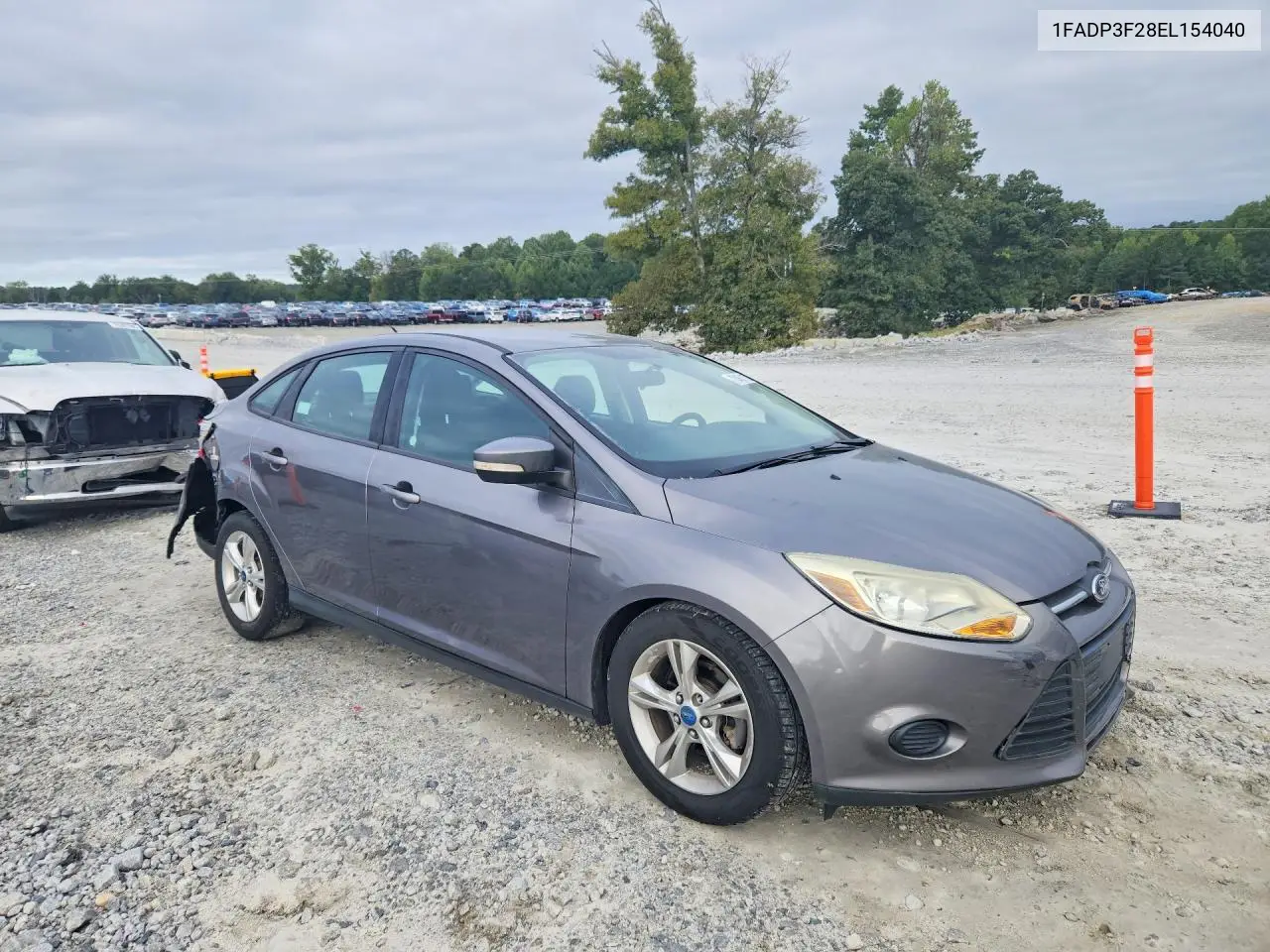 2014 FORD FOCUS VIN 1FADP3F28EL154040 — фото 4
