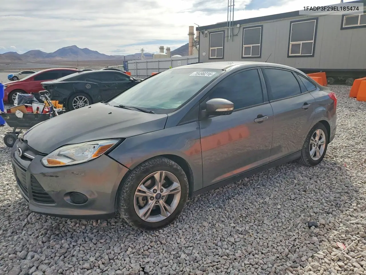 FORD FOCUS 2014, VIN 1FADP3F29EL185474