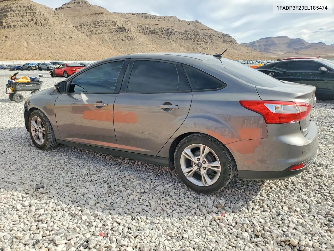2014 FORD FOCUS VIN 1FADP3F29EL185474 — фото 2