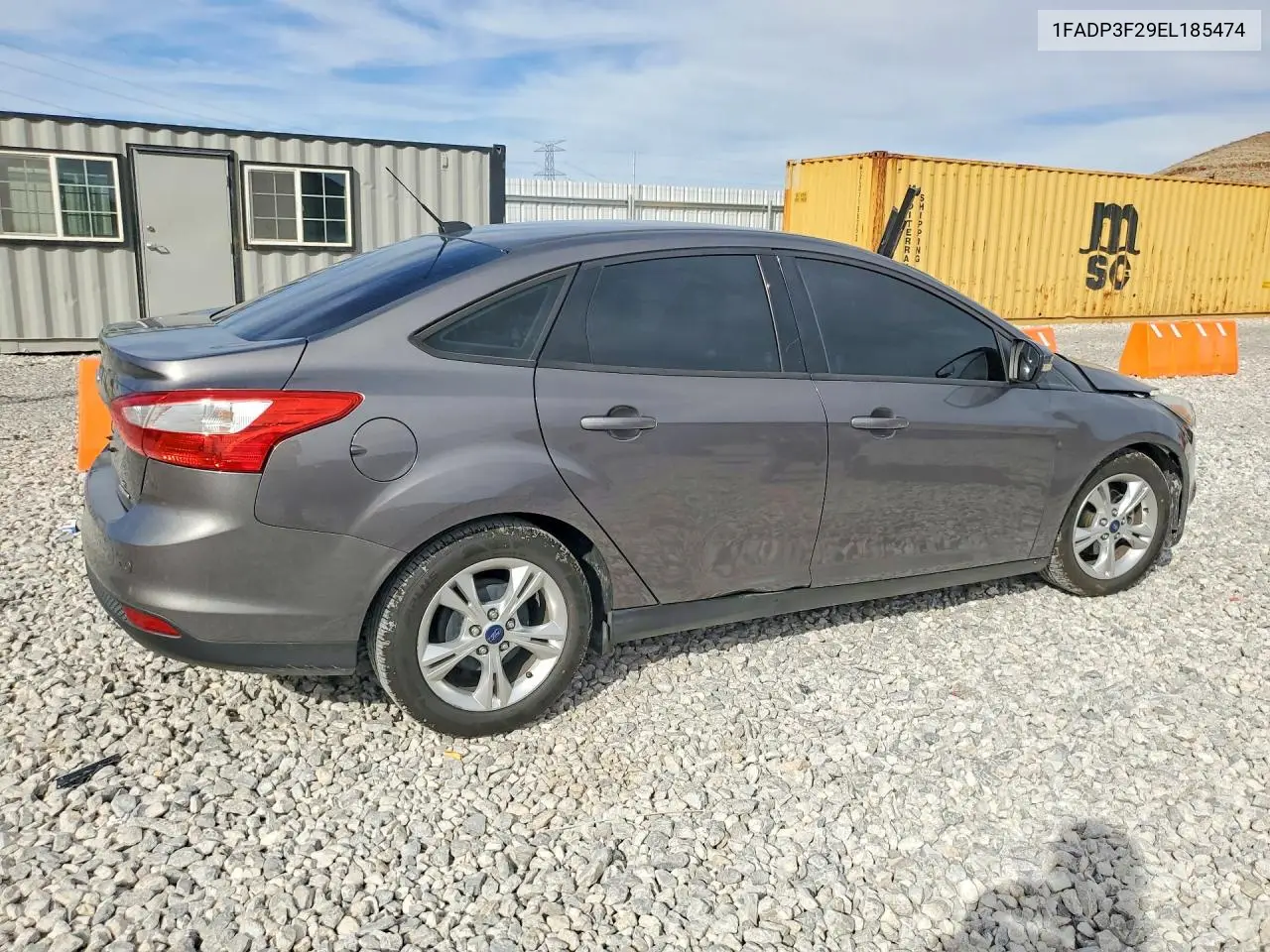 2014 FORD FOCUS VIN 1FADP3F29EL185474 — фото 3