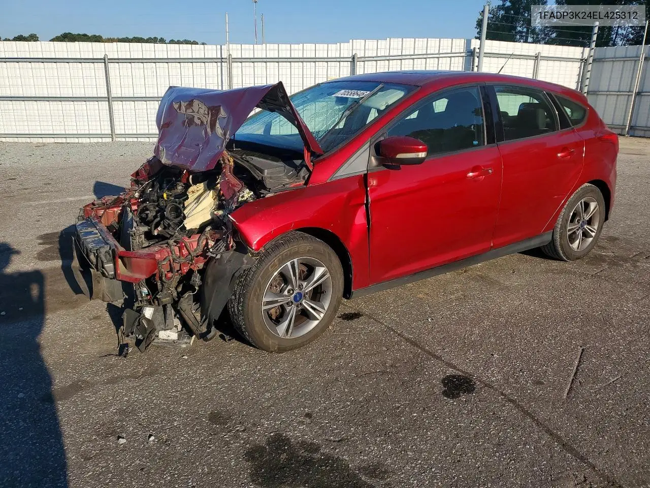 2014 FORD FOCUS VIN 1FADP3K24EL425312 — фото 5