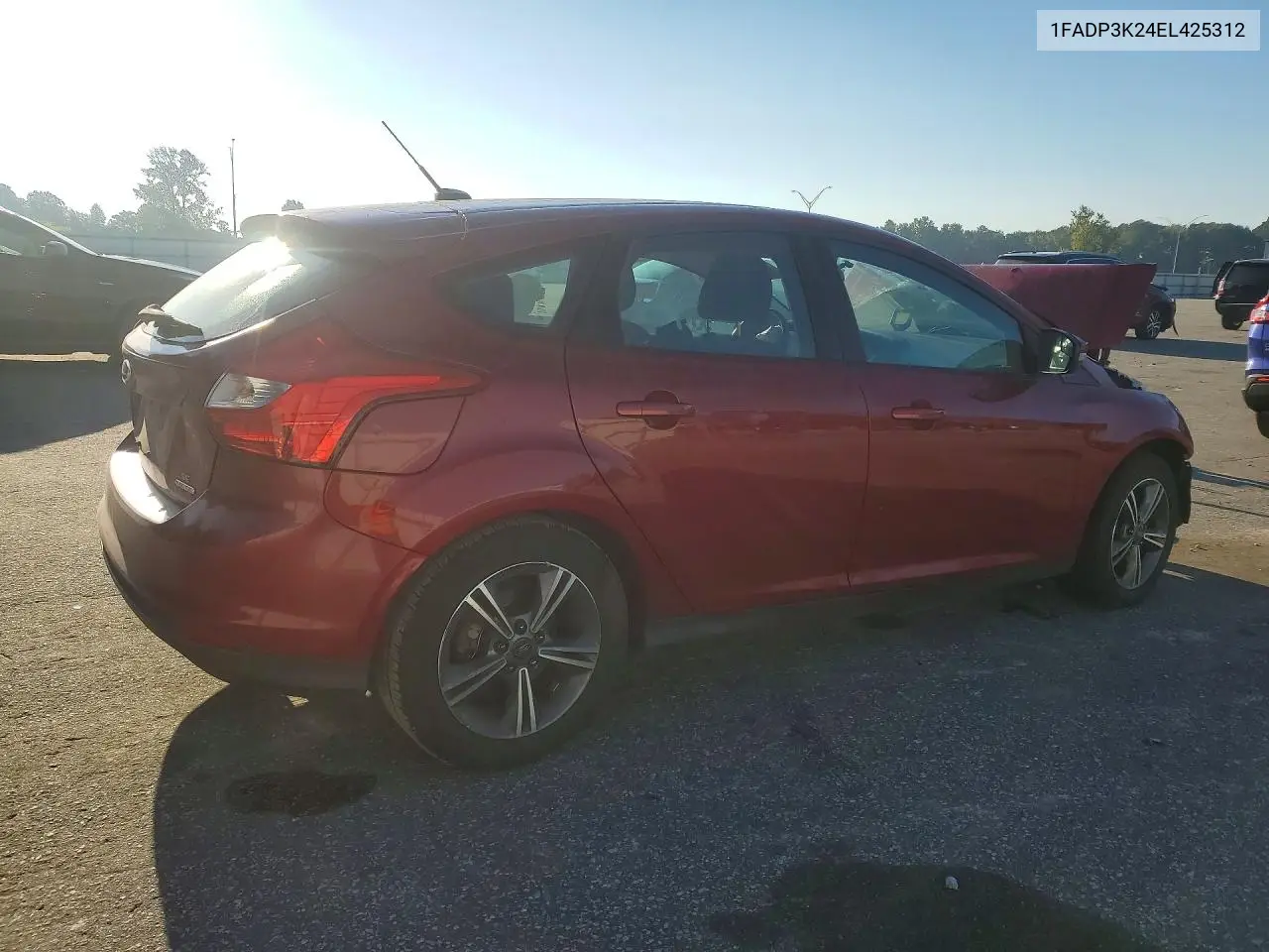 2014 FORD FOCUS VIN 1FADP3K24EL425312 — фото 2