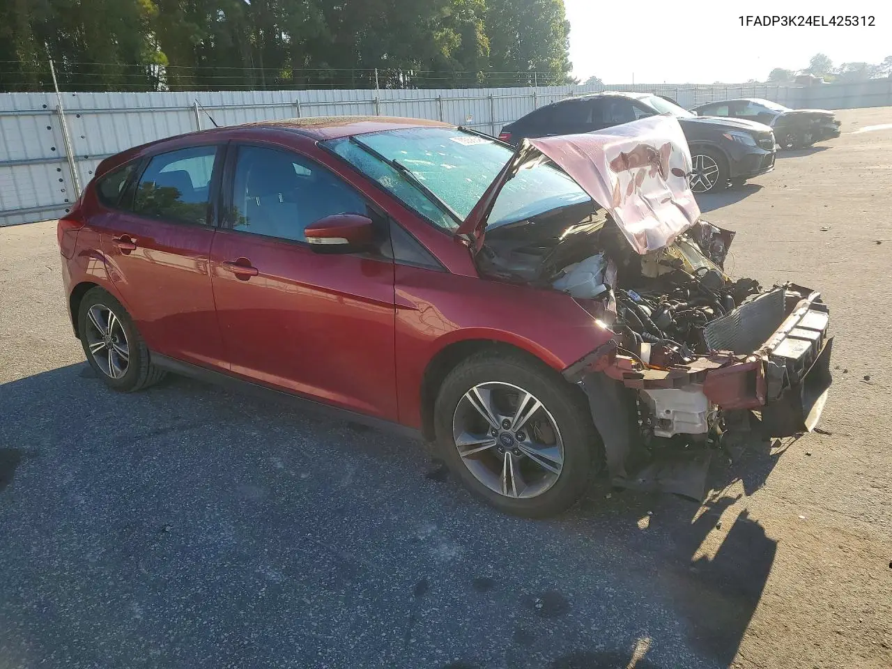 2014 FORD FOCUS VIN 1FADP3K24EL425312 — фото 3