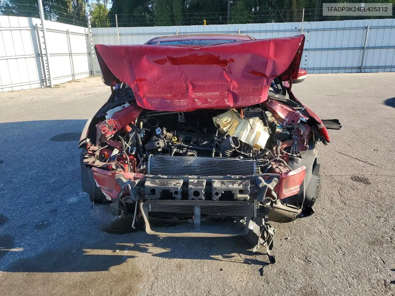 2014 FORD FOCUS VIN 1FADP3K24EL425312 — фото 4