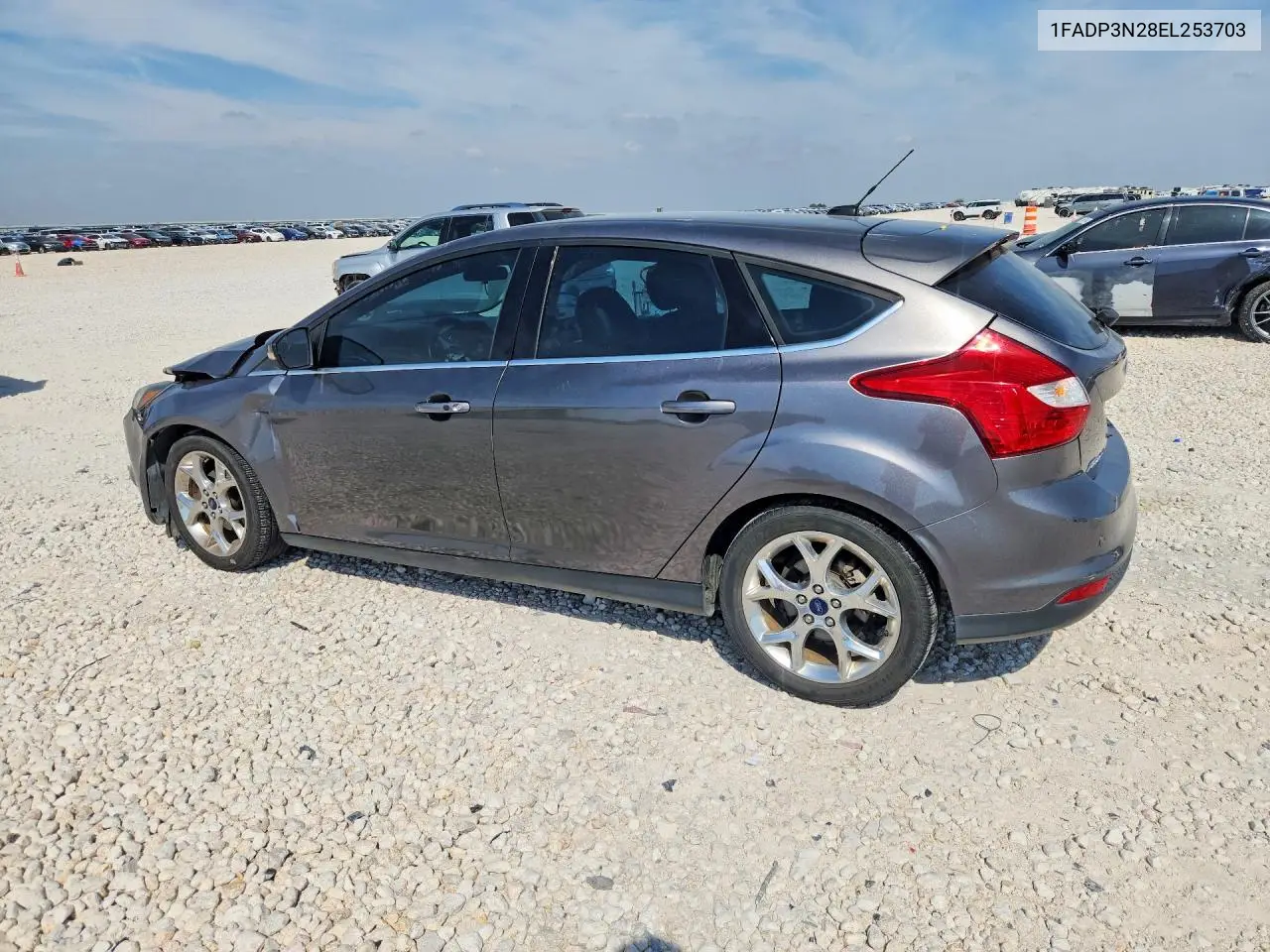 2014 FORD FOCUS VIN 1FADP3N28EL253703 — фото 2
