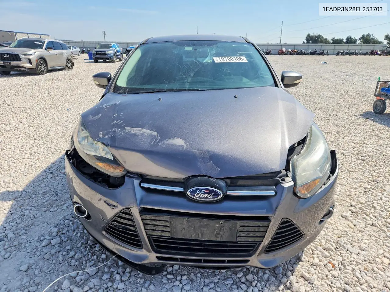 2014 FORD FOCUS VIN 1FADP3N28EL253703 — фото 5