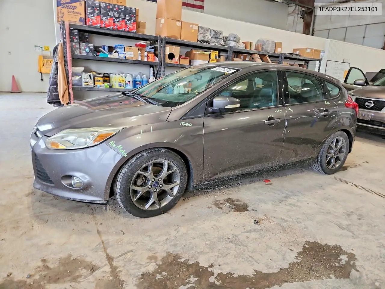 FORD FOCUS 2014, VIN 1FADP3K27EL253101