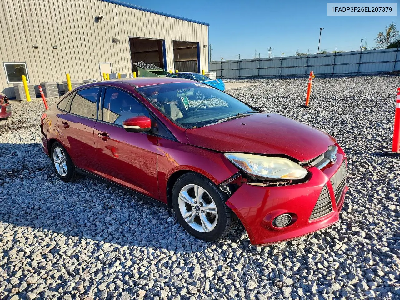 2014 FORD FOCUS VIN 1FADP3F26EL207379 — фото 4