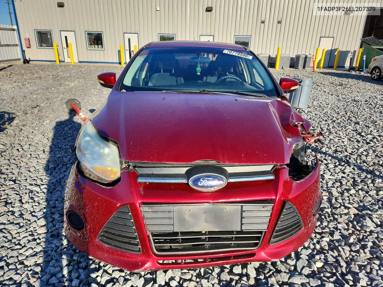 2014 FORD FOCUS VIN 1FADP3F26EL207379 — фото 5