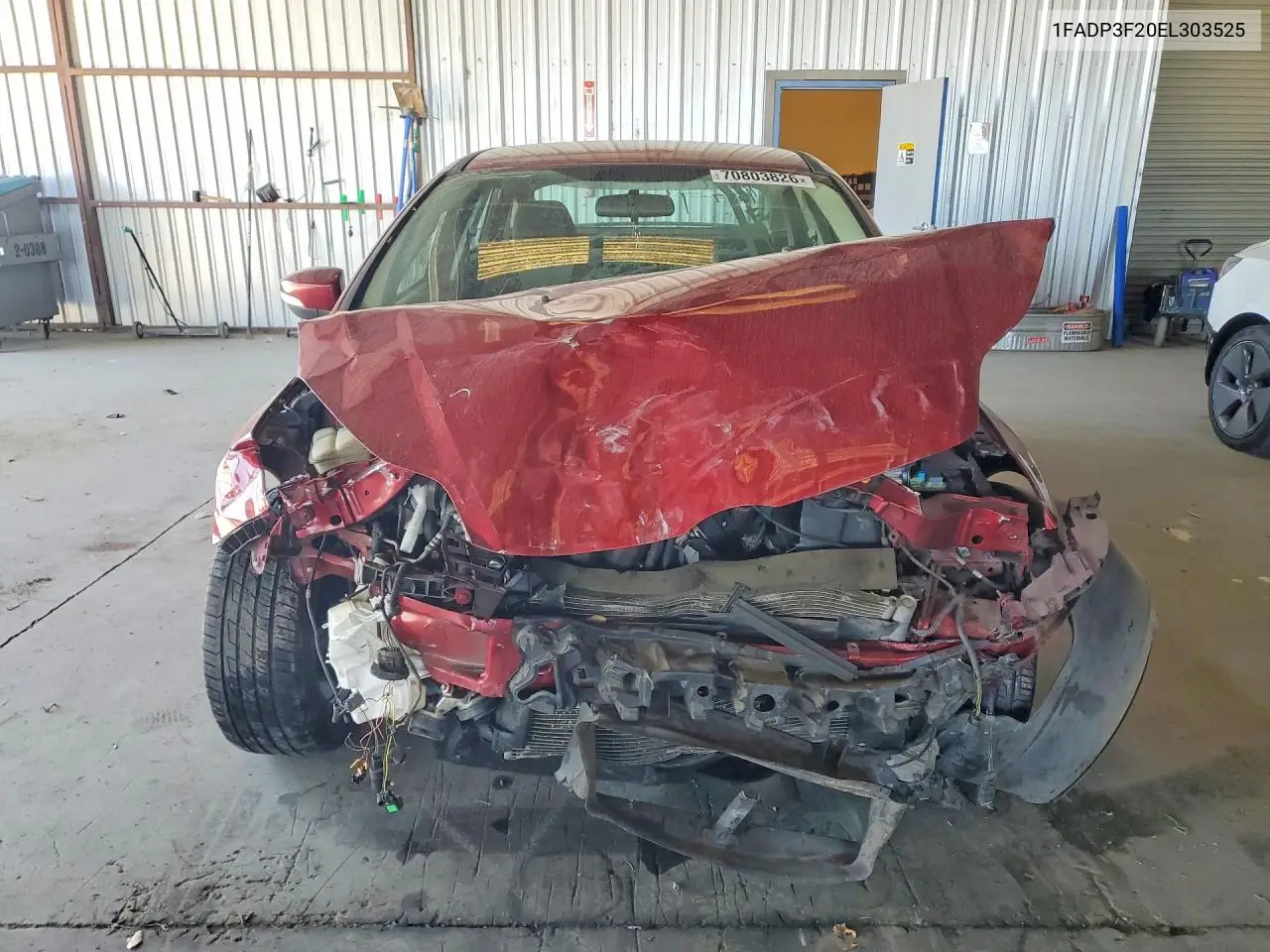 2014 FORD FOCUS VIN 1FADP3F20EL303525 — фото 5
