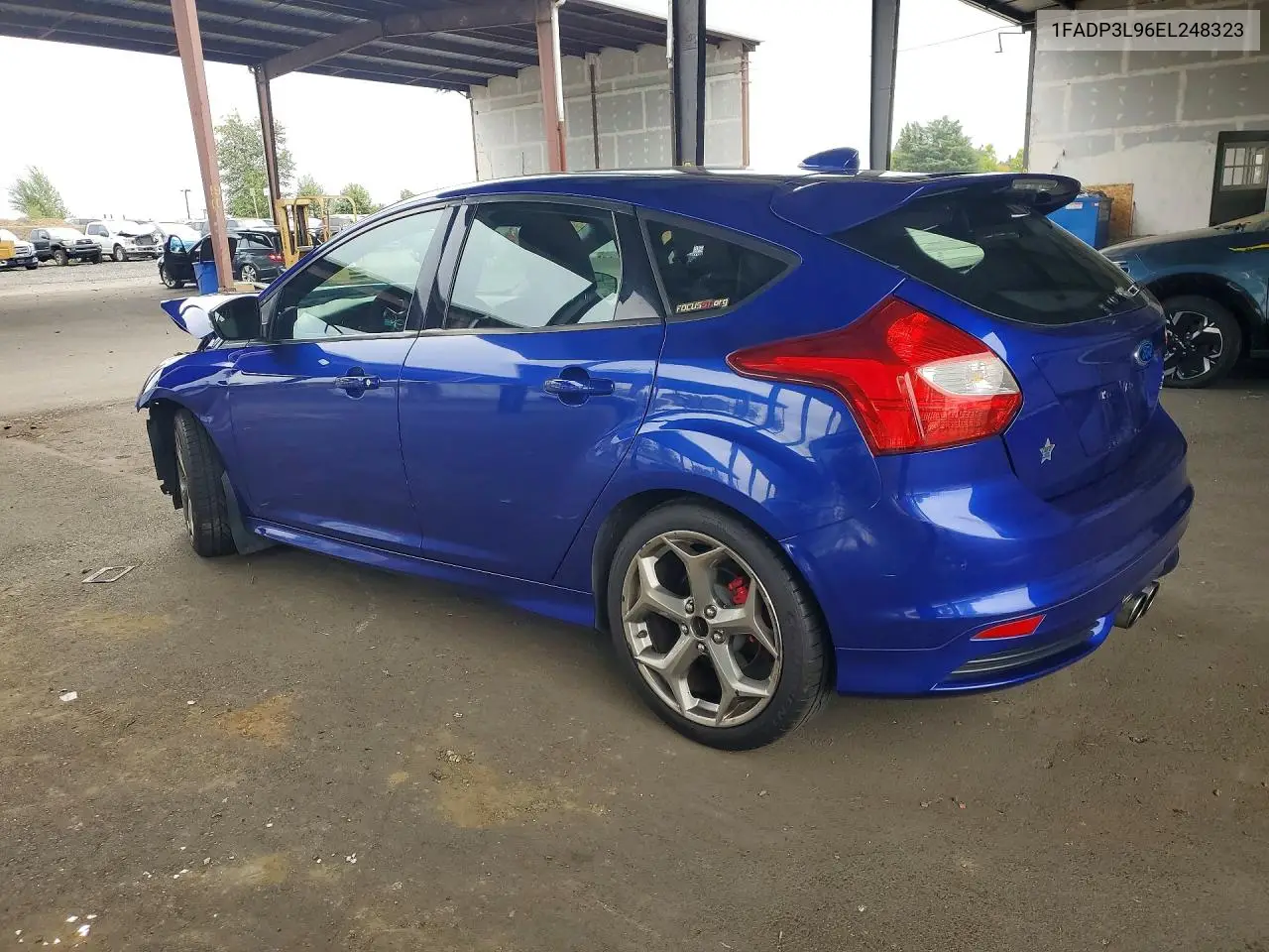 2014 FORD FOCUS VIN 1FADP3L96EL248323 — фото 2