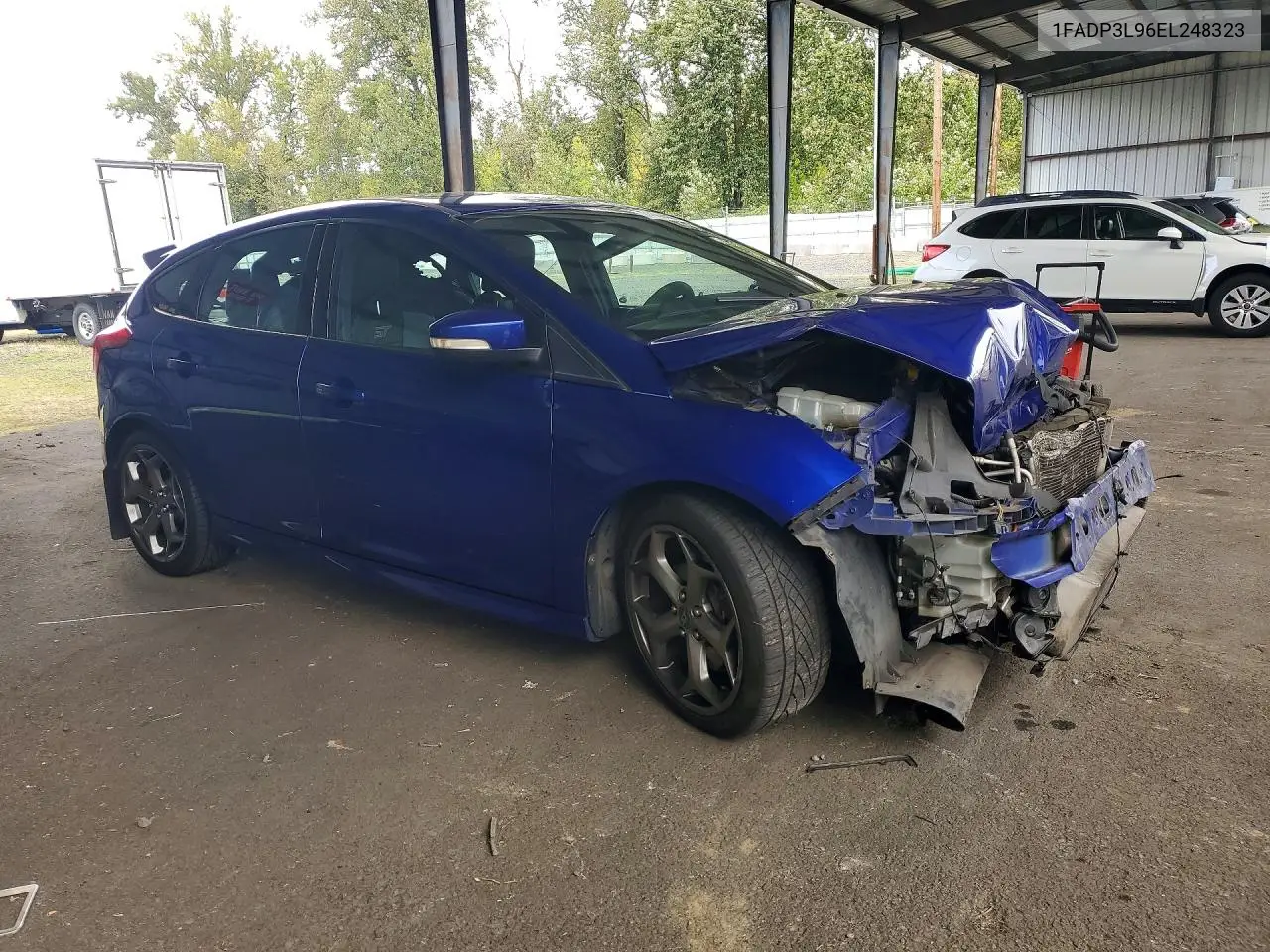 2014 FORD FOCUS VIN 1FADP3L96EL248323 — фото 4