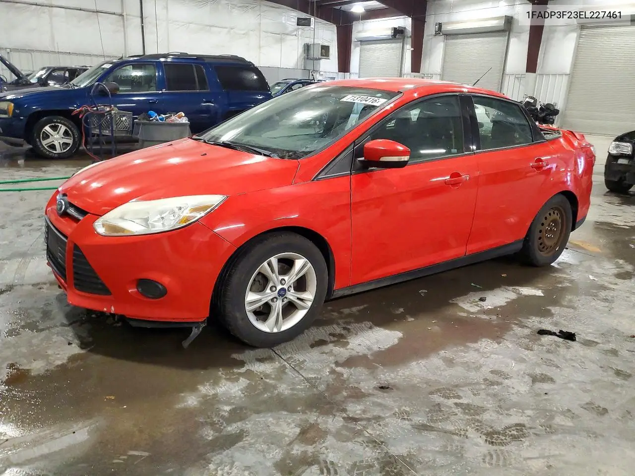 FORD FOCUS 2014, VIN 1FADP3F23EL227461