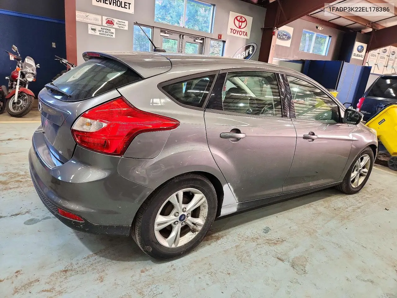 2014 FORD FOCUS VIN 1FADP3K22EL178386 — фото 3