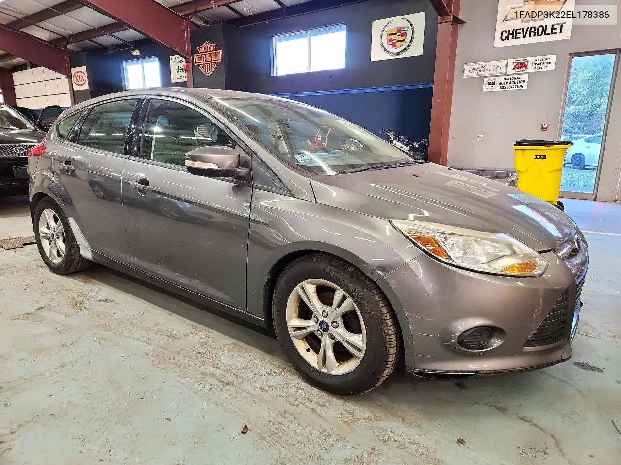 2014 FORD FOCUS VIN 1FADP3K22EL178386 — фото 4