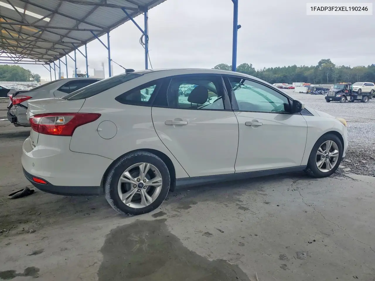 2014 FORD FOCUS VIN 1FADP3F2XEL190246 — фото 3