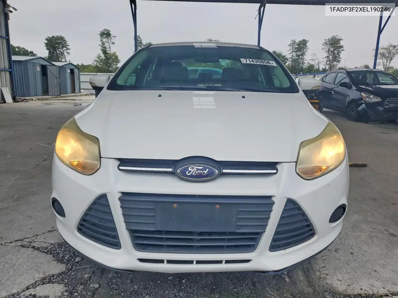 2014 FORD FOCUS VIN 1FADP3F2XEL190246 — фото 5
