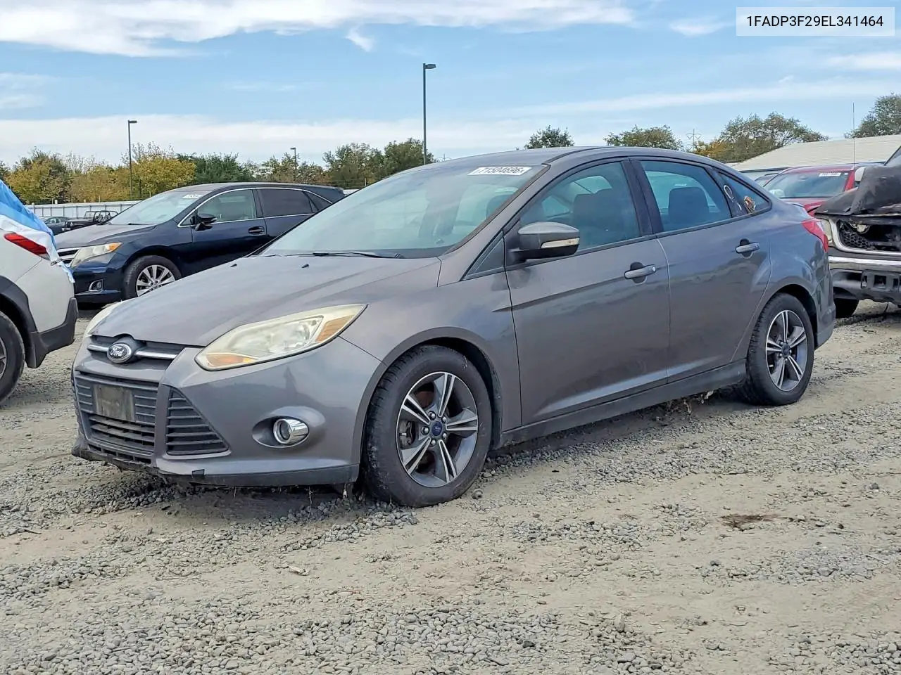 FORD FOCUS 2014, VIN 1FADP3F29EL341464