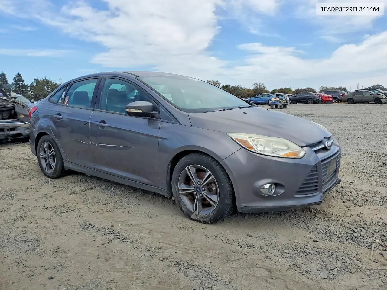 2014 FORD FOCUS VIN 1FADP3F29EL341464 — фото 4