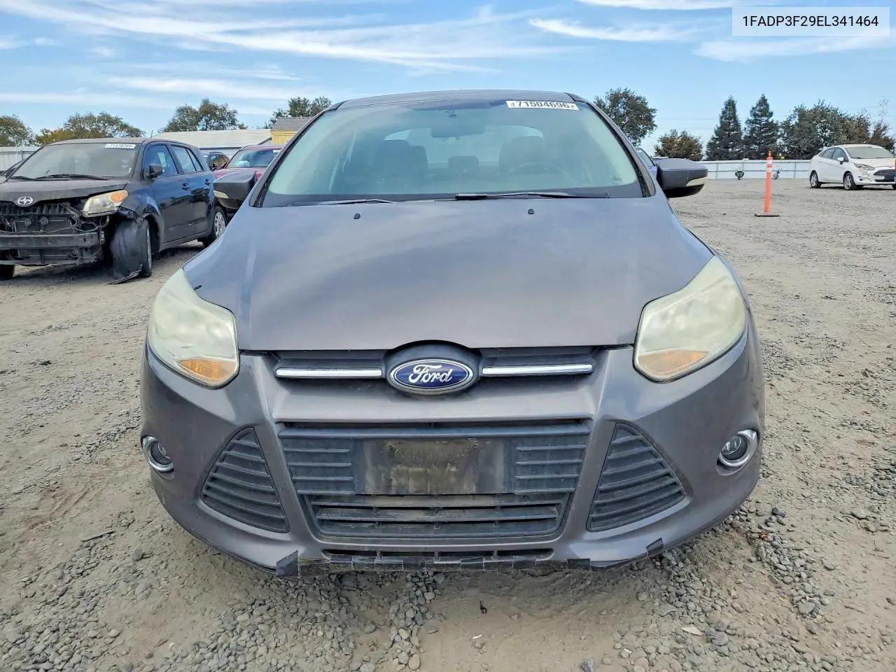 2014 FORD FOCUS VIN 1FADP3F29EL341464 — фото 5