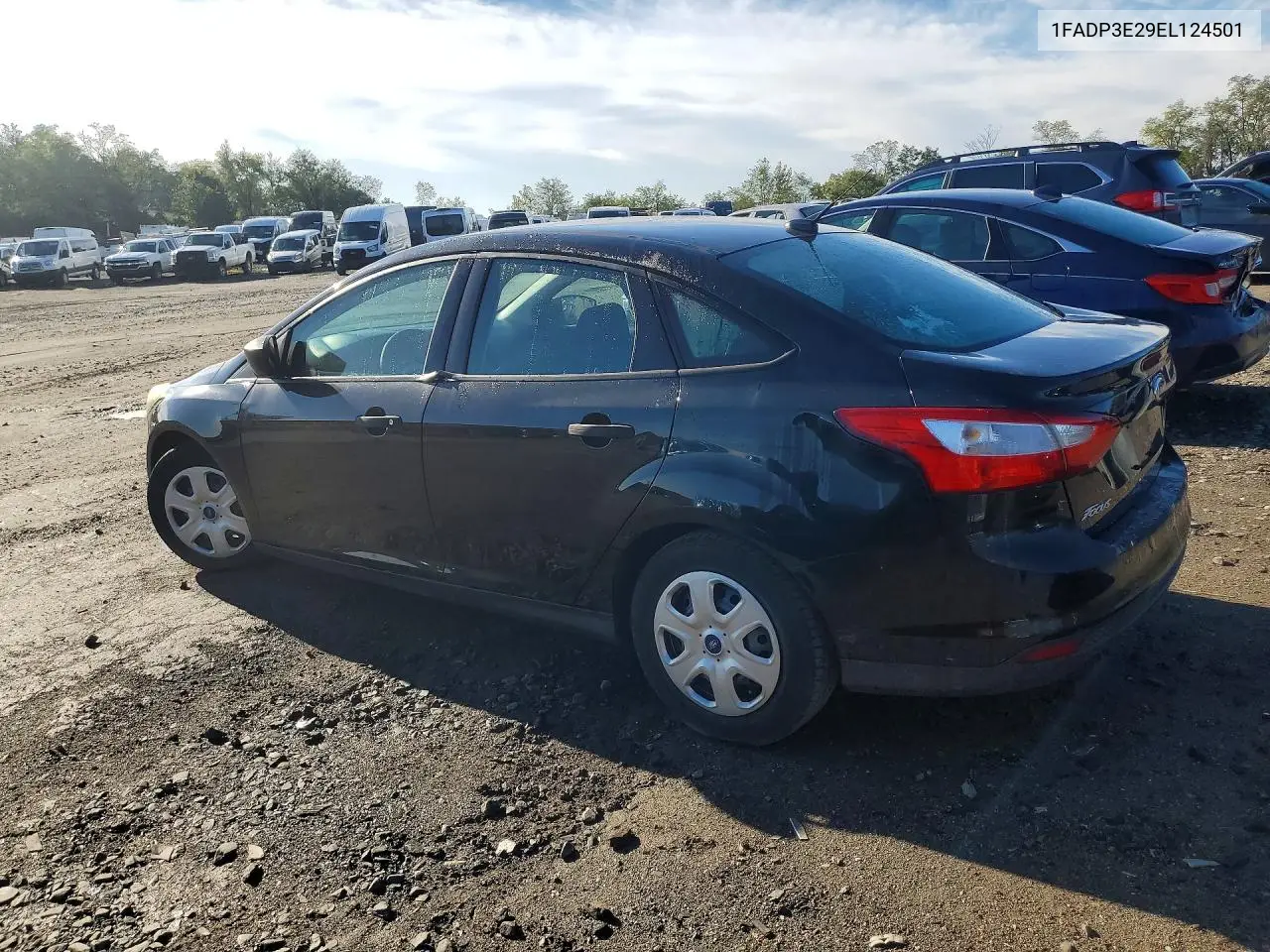 2014 FORD FOCUS VIN 1FADP3E29EL124501 — фото 2