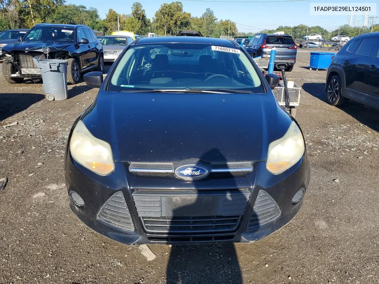 2014 FORD FOCUS VIN 1FADP3E29EL124501 — фото 5