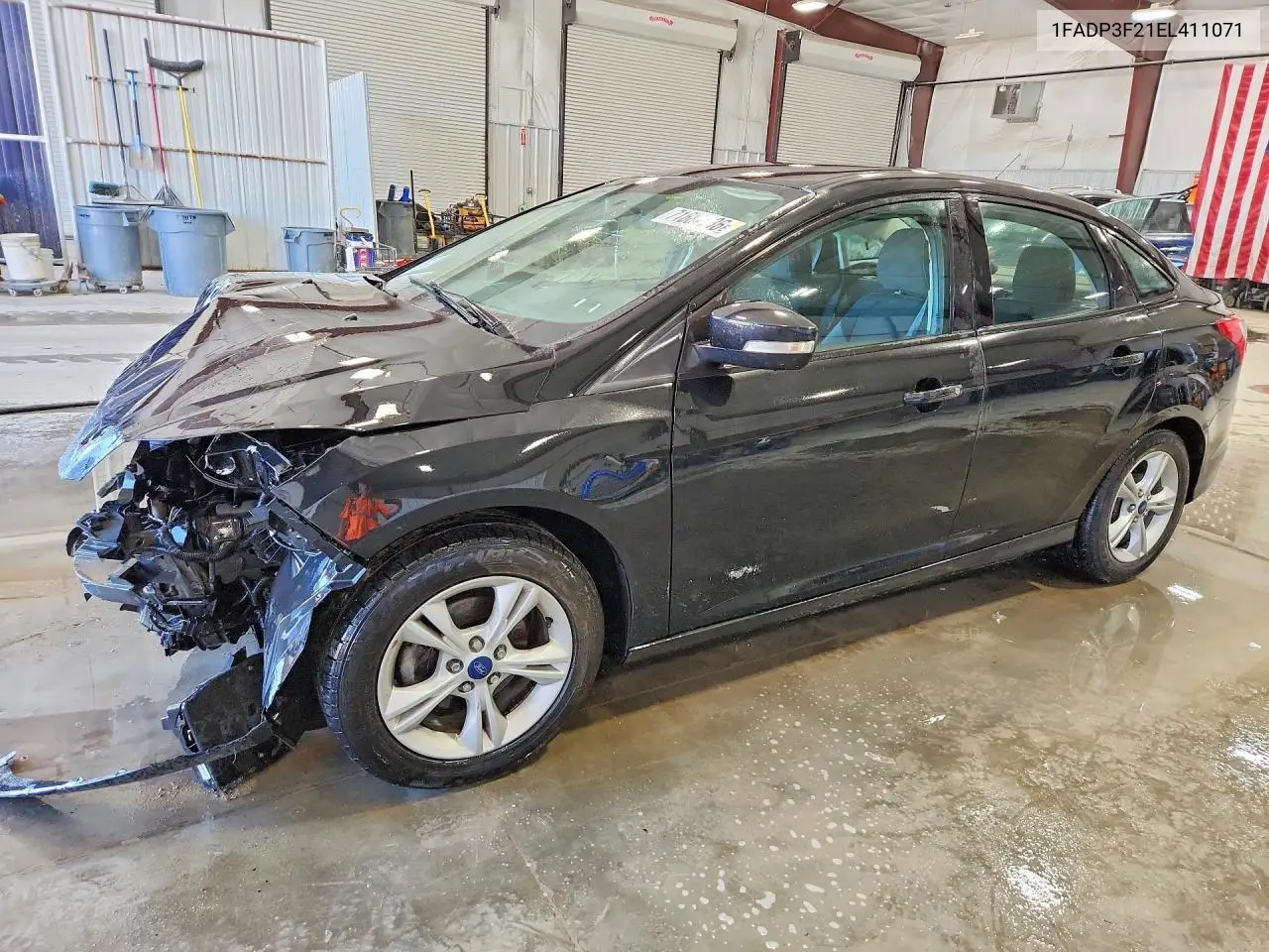 FORD FOCUS 2014, VIN 1FADP3F21EL411071
