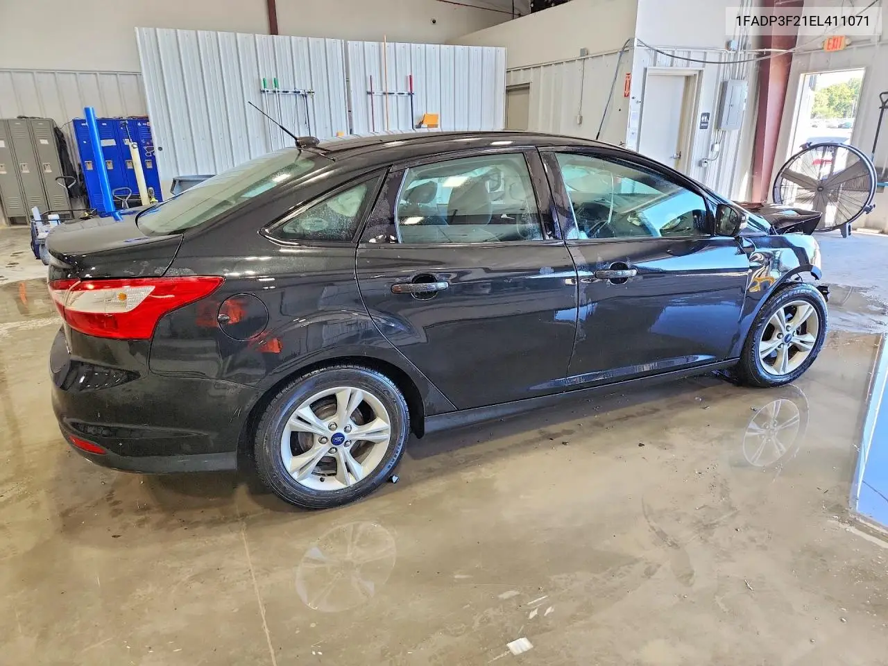 2014 FORD FOCUS VIN 1FADP3F21EL411071 — фото 3