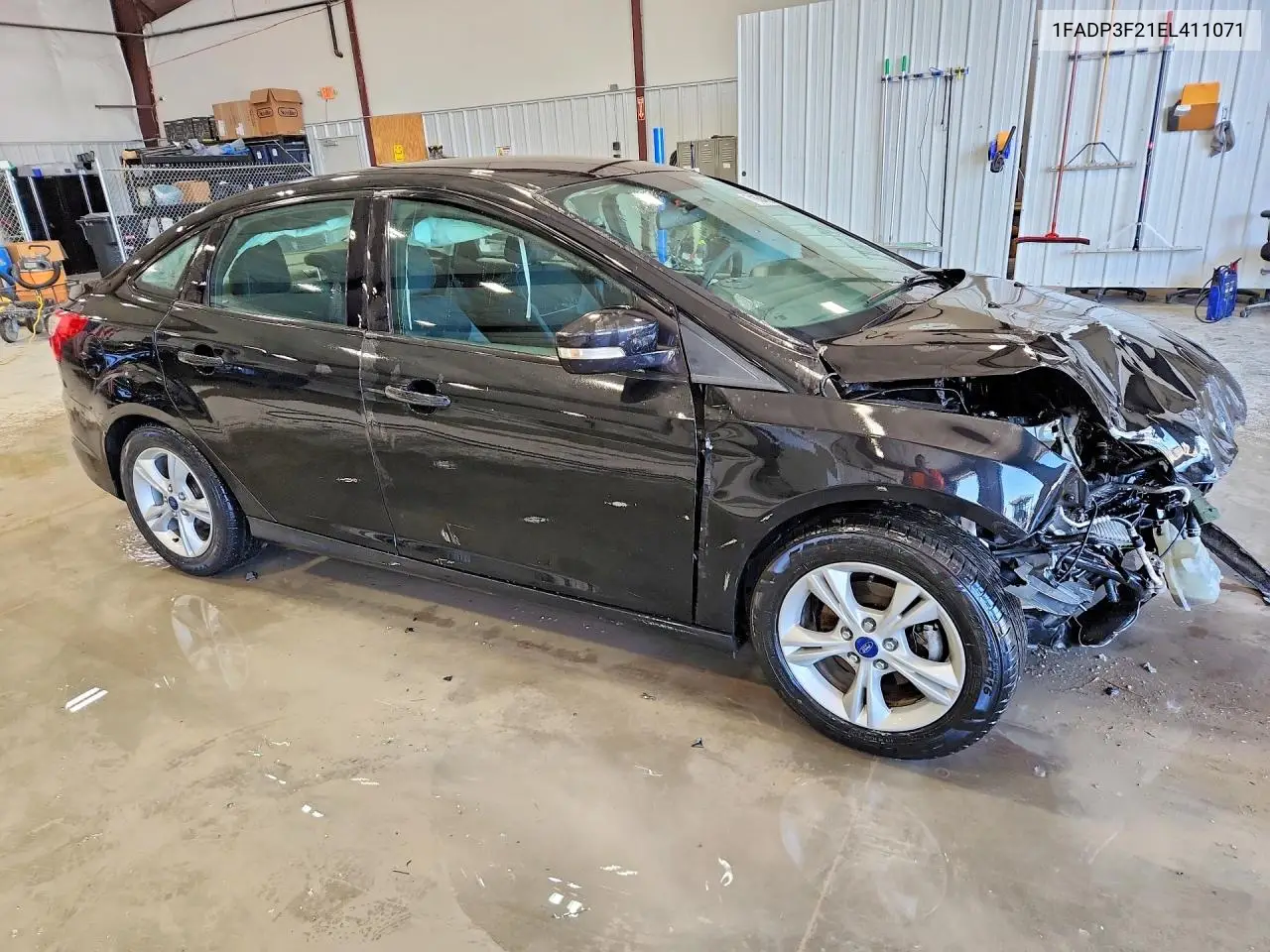 2014 FORD FOCUS VIN 1FADP3F21EL411071 — фото 4