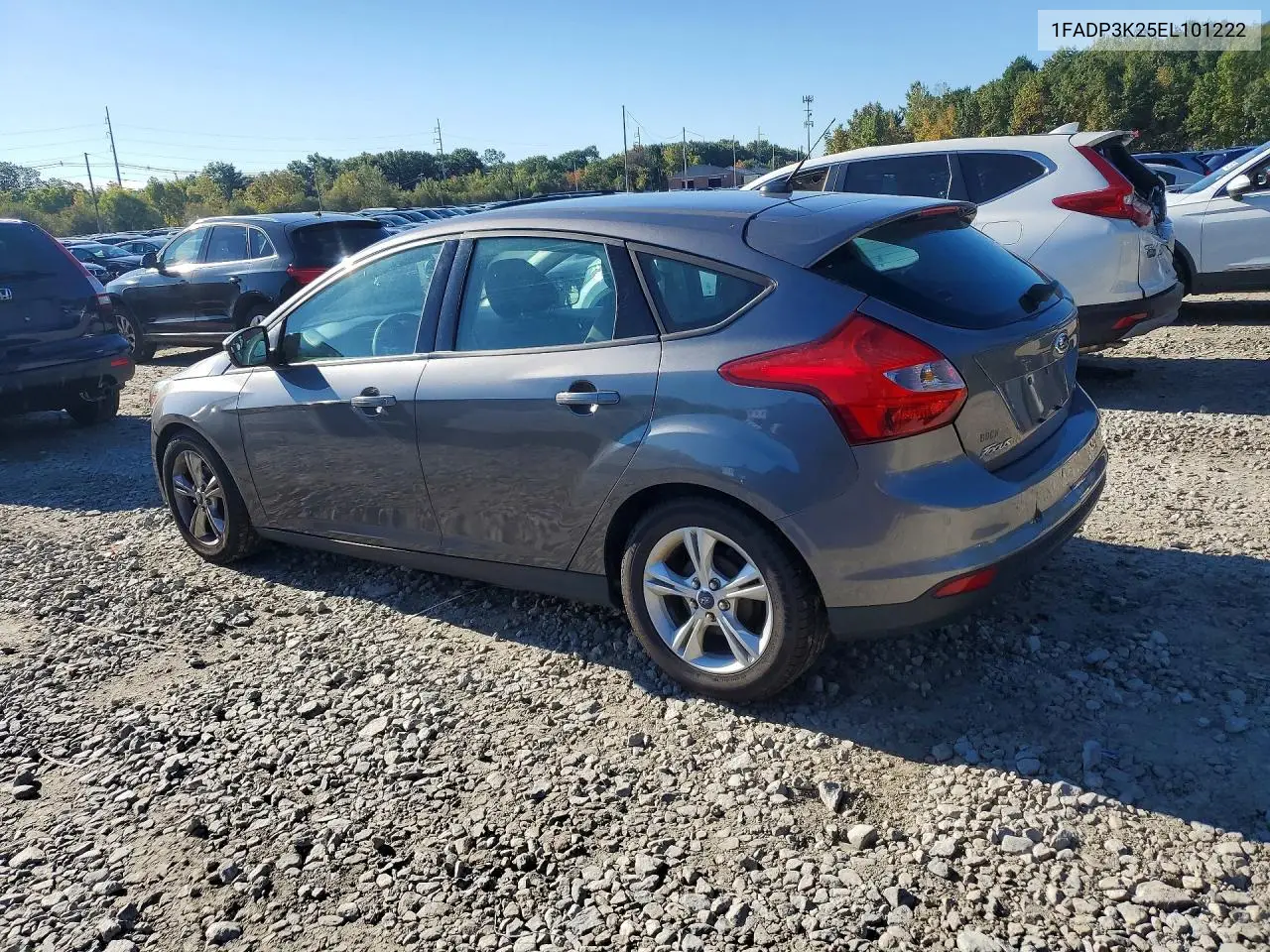 2014 FORD FOCUS VIN 1FADP3K25EL101222 — фото 2