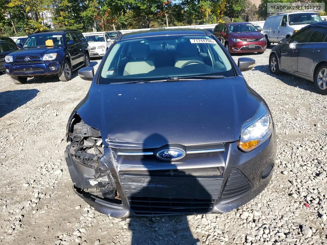 2014 FORD FOCUS VIN 1FADP3K25EL101222 — фото 5