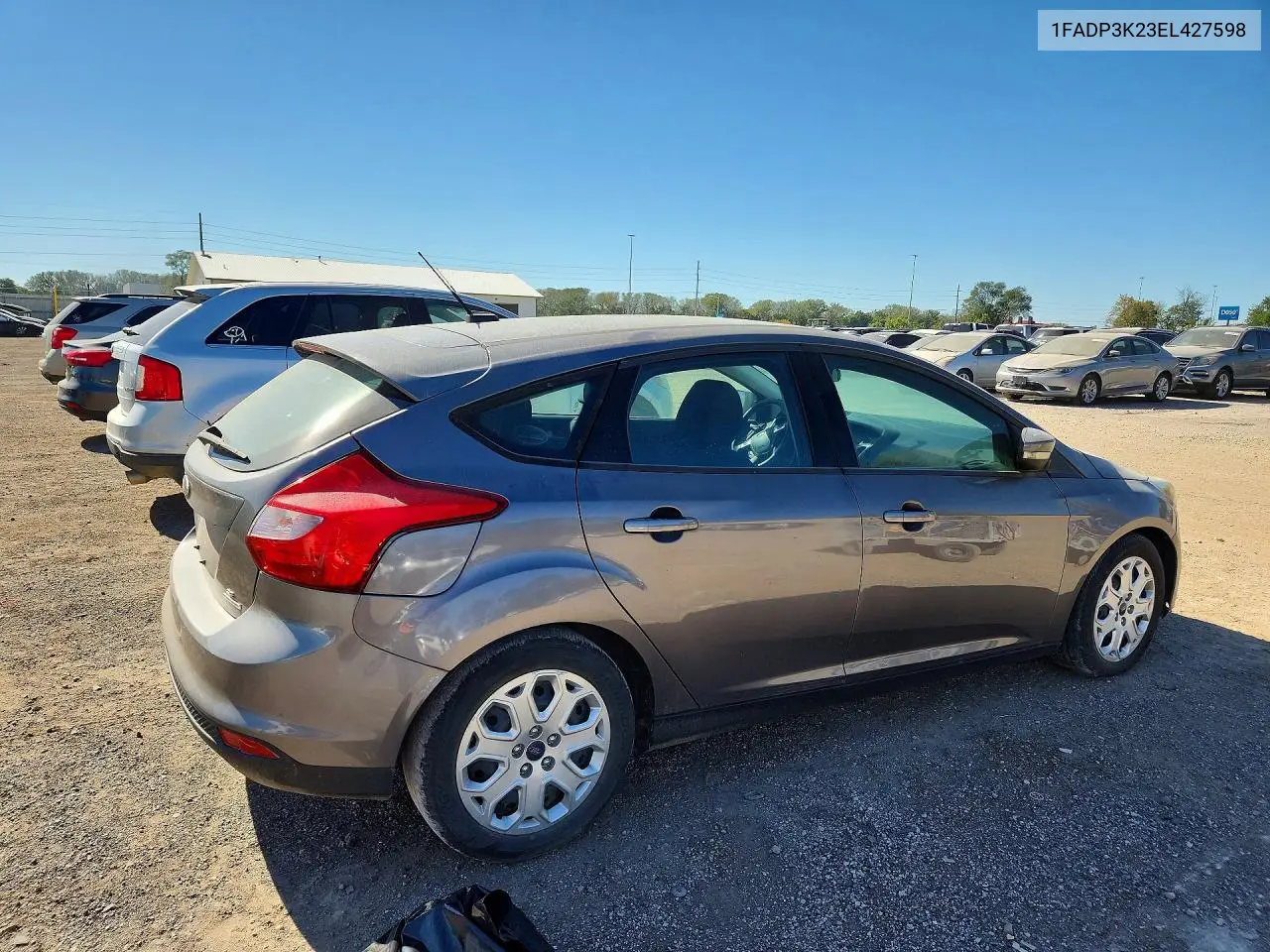2014 FORD FOCUS VIN 1FADP3K23EL427598 — фото 3
