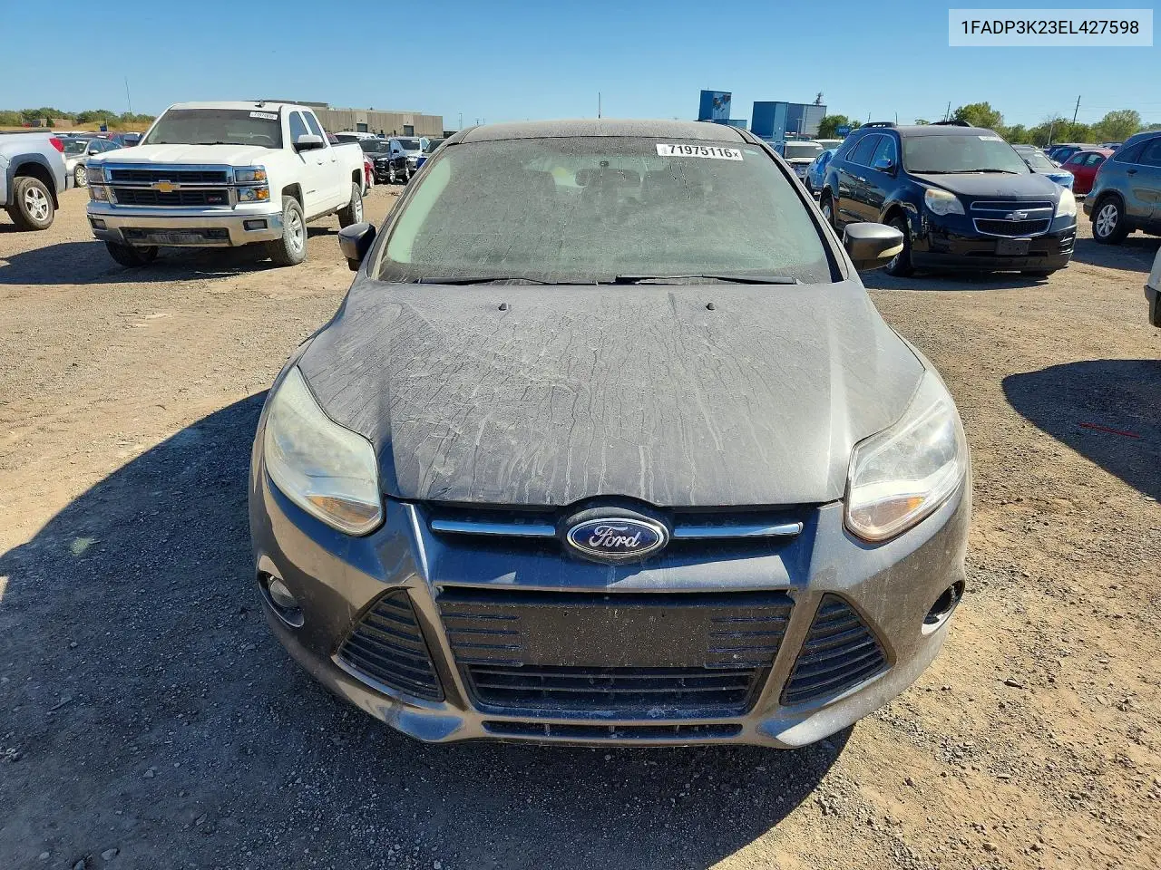 2014 FORD FOCUS VIN 1FADP3K23EL427598 — фото 5