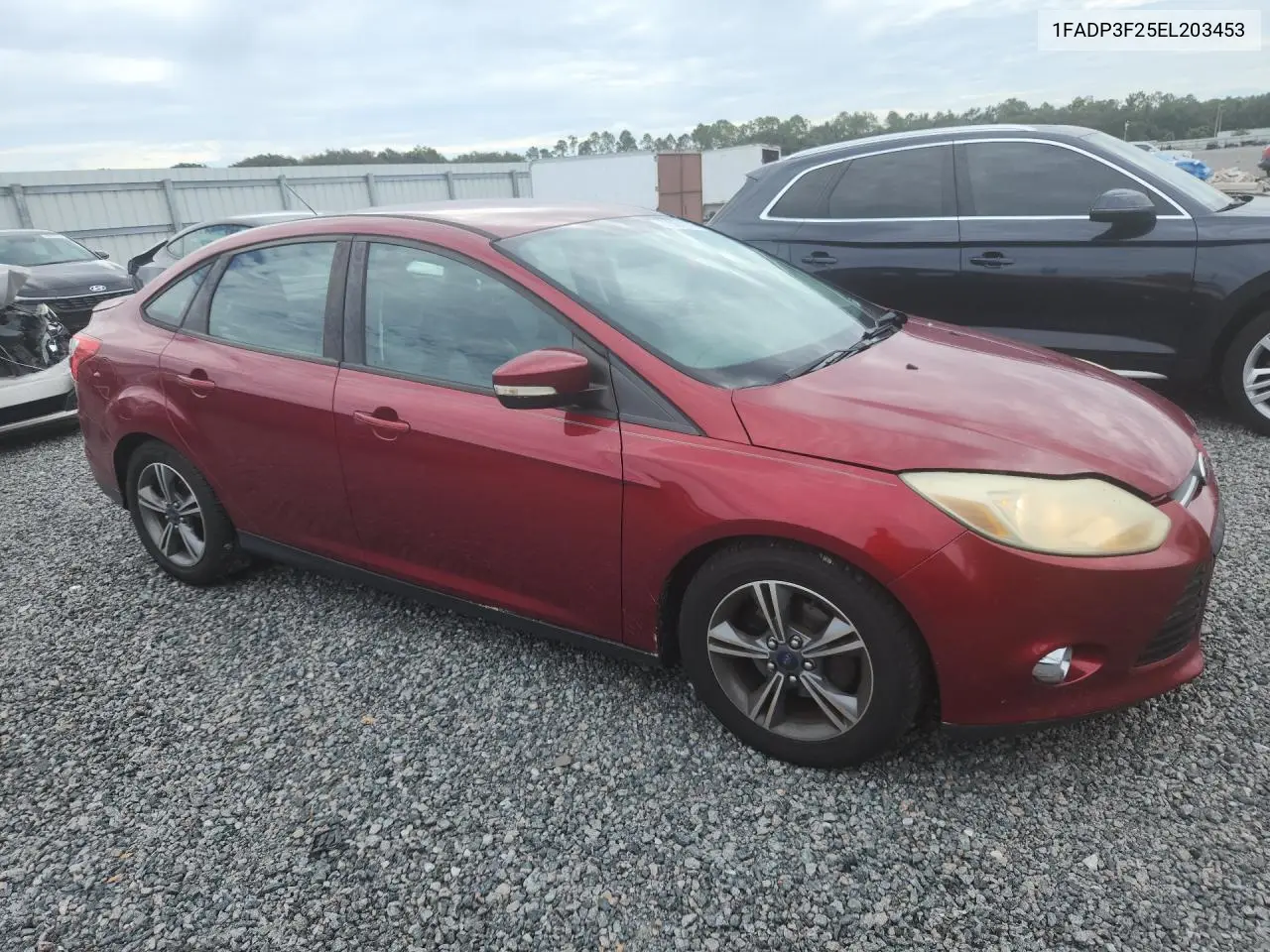 2014 FORD FOCUS VIN 1FADP3F25EL203453 — фото 4