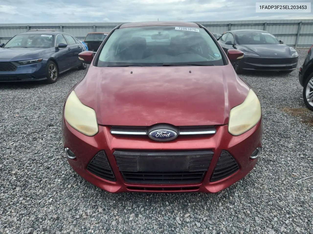 2014 FORD FOCUS VIN 1FADP3F25EL203453 — фото 5
