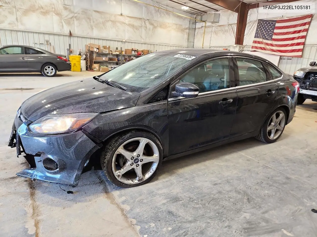 FORD FOCUS 2014, VIN 1FADP3J22EL105181