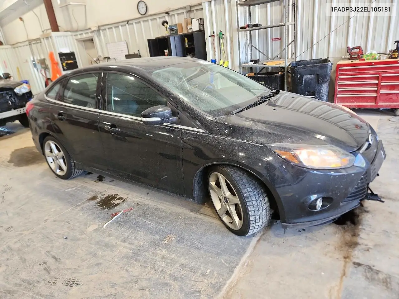 2014 FORD FOCUS VIN 1FADP3J22EL105181 — фото 4