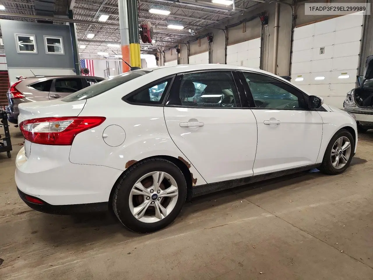 2014 FORD FOCUS VIN 1FADP3F29EL299989 — фото 3