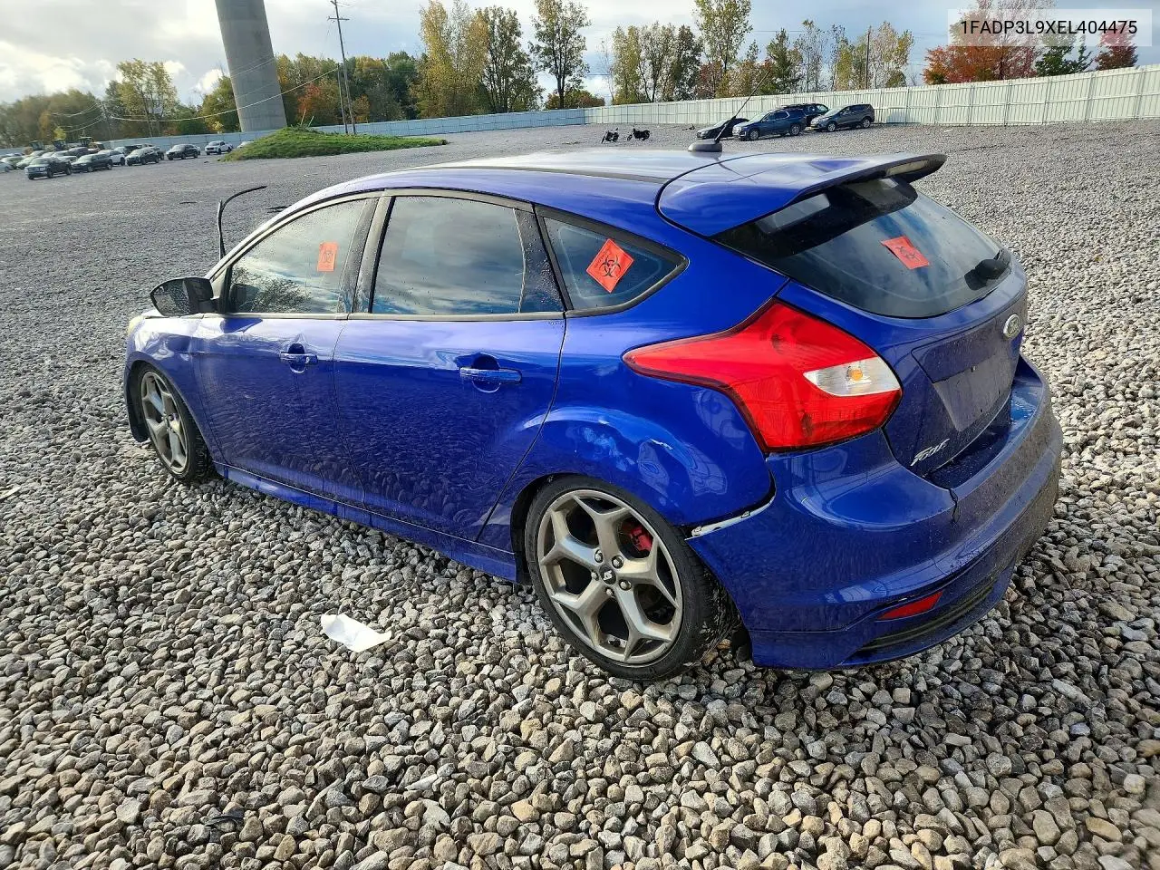 2014 FORD FOCUS VIN 1FADP3L9XEL404475 — фото 2