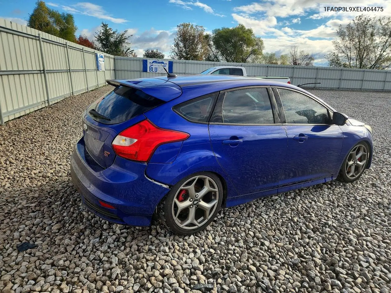 2014 FORD FOCUS VIN 1FADP3L9XEL404475 — фото 3