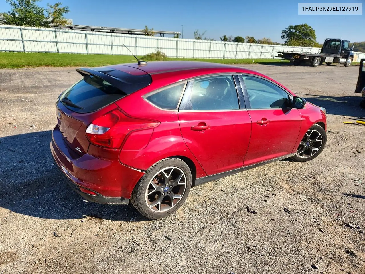 2014 FORD FOCUS VIN 1FADP3K29EL127919 — фото 3